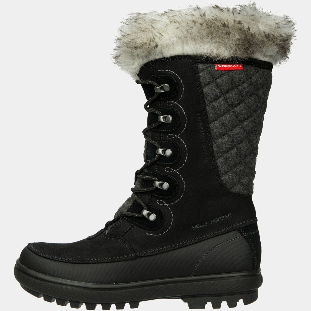 Helly Hansen Dame Garibaldi Vl Snow Støvler Med Fuskepels fôr Svart 36 - main photo