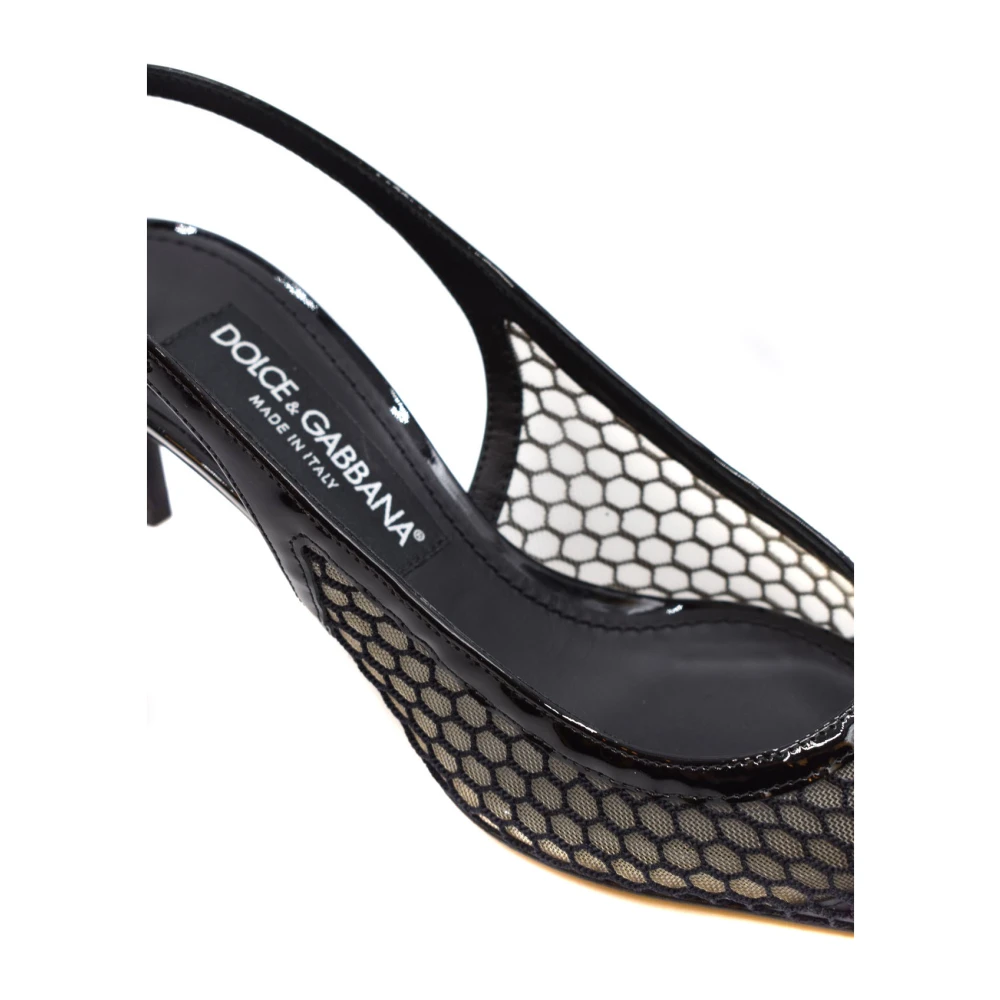 Dolce & Gabbana Dame Sko Svart 37 EU, - side b