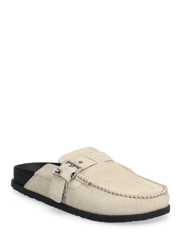 Tommy Hilfiger Tjw Comfort Suede Mule   Cream   40 - main photo