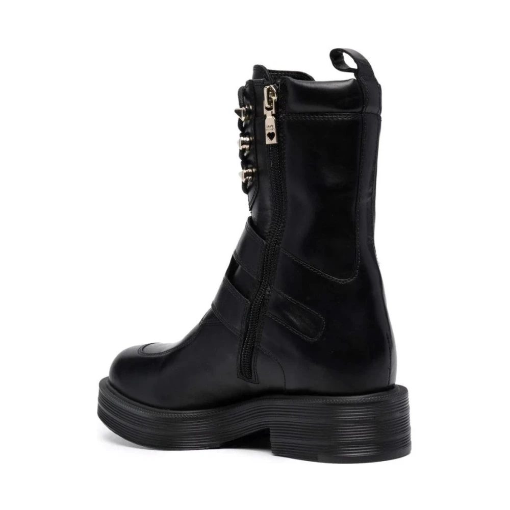 Love Moschino Dame Sko Svart 36 EU, - side a