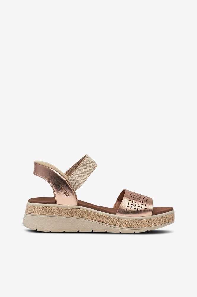 Skechers Sandaler Bobs Sun Ray Step Aside Rosa - main photo