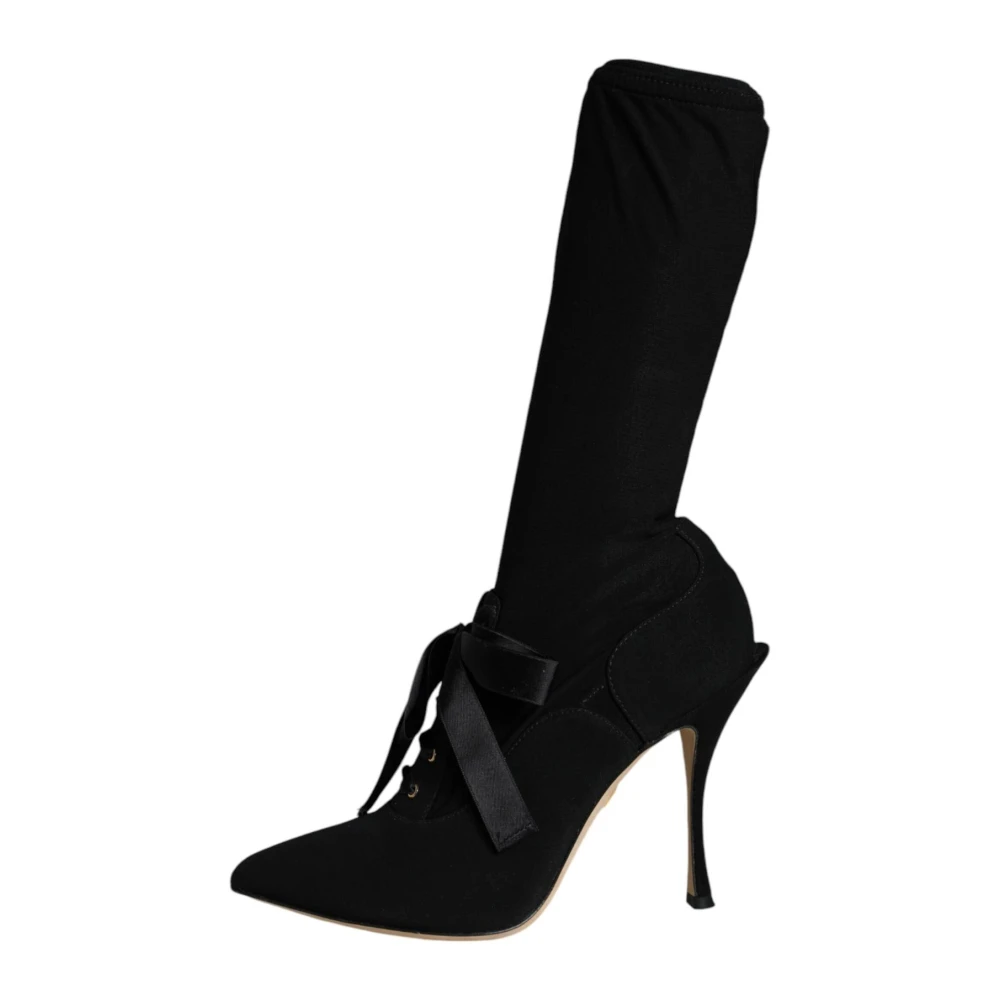 Dolce & Gabbana Dame Sko Svart 37 EU - side b