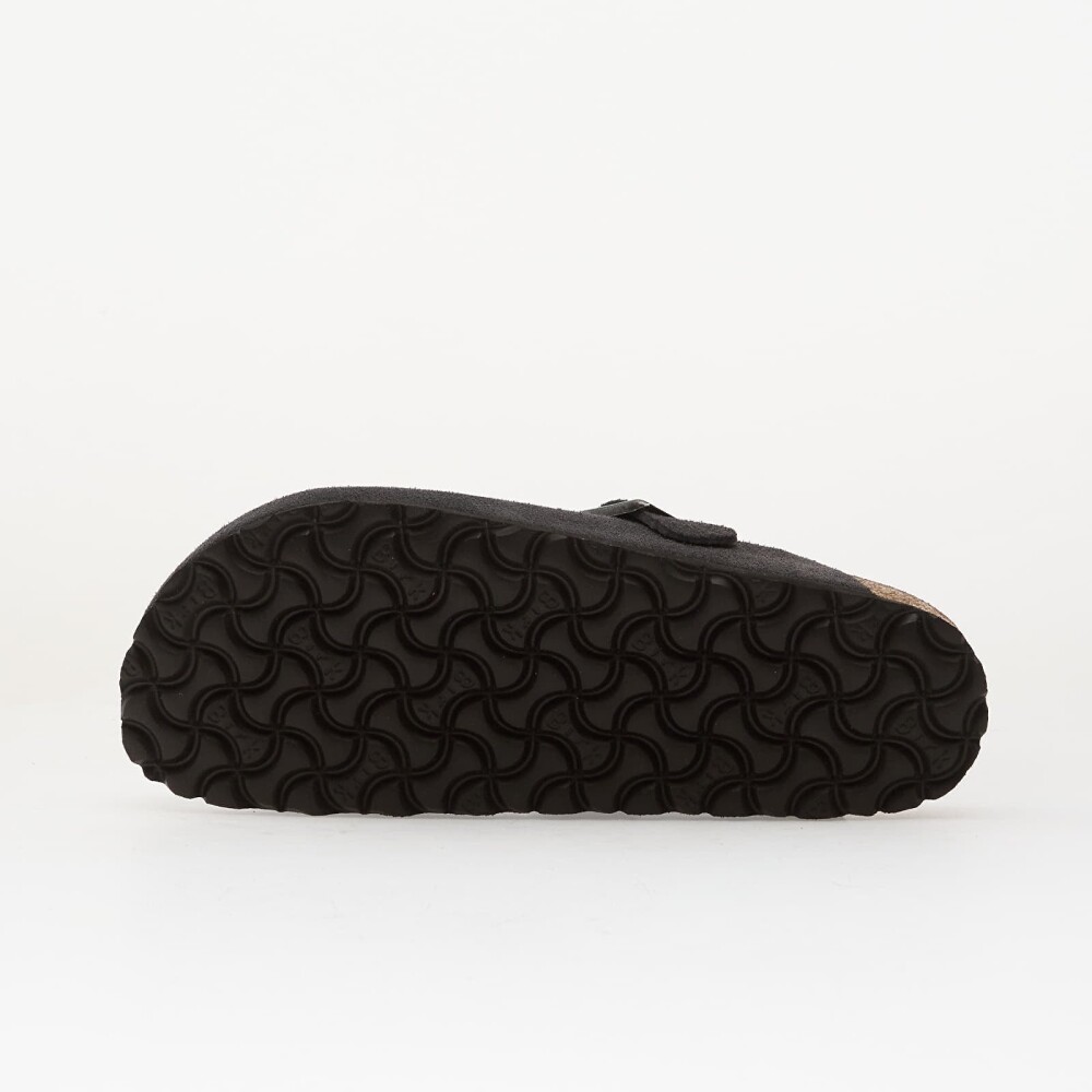 Birkenstock Joggesko Boston Suede Leather Charcoal EUR 37 - side a