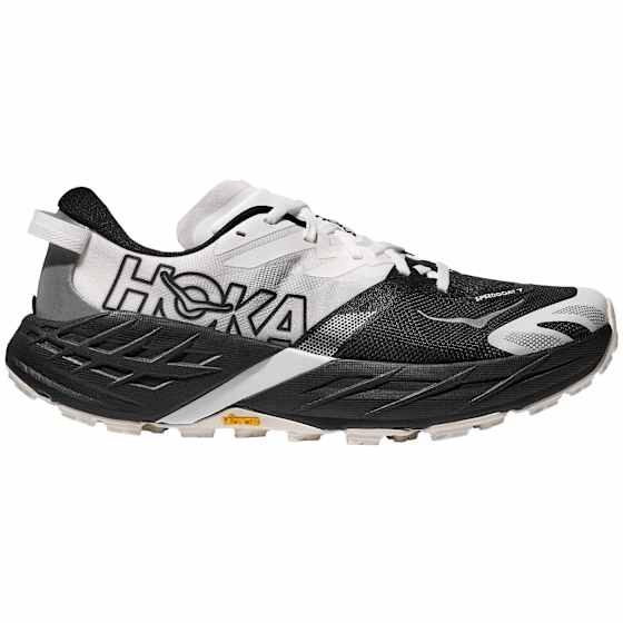 Hoka Speedgoat 7 Wide Dame Bwht/Black/White 39 1/3 - main photo