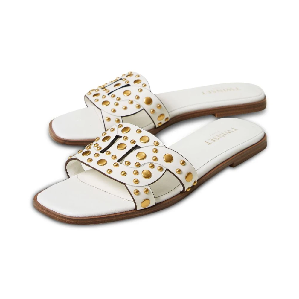 Twinset Dame Sko Hvit 38 EU - side a