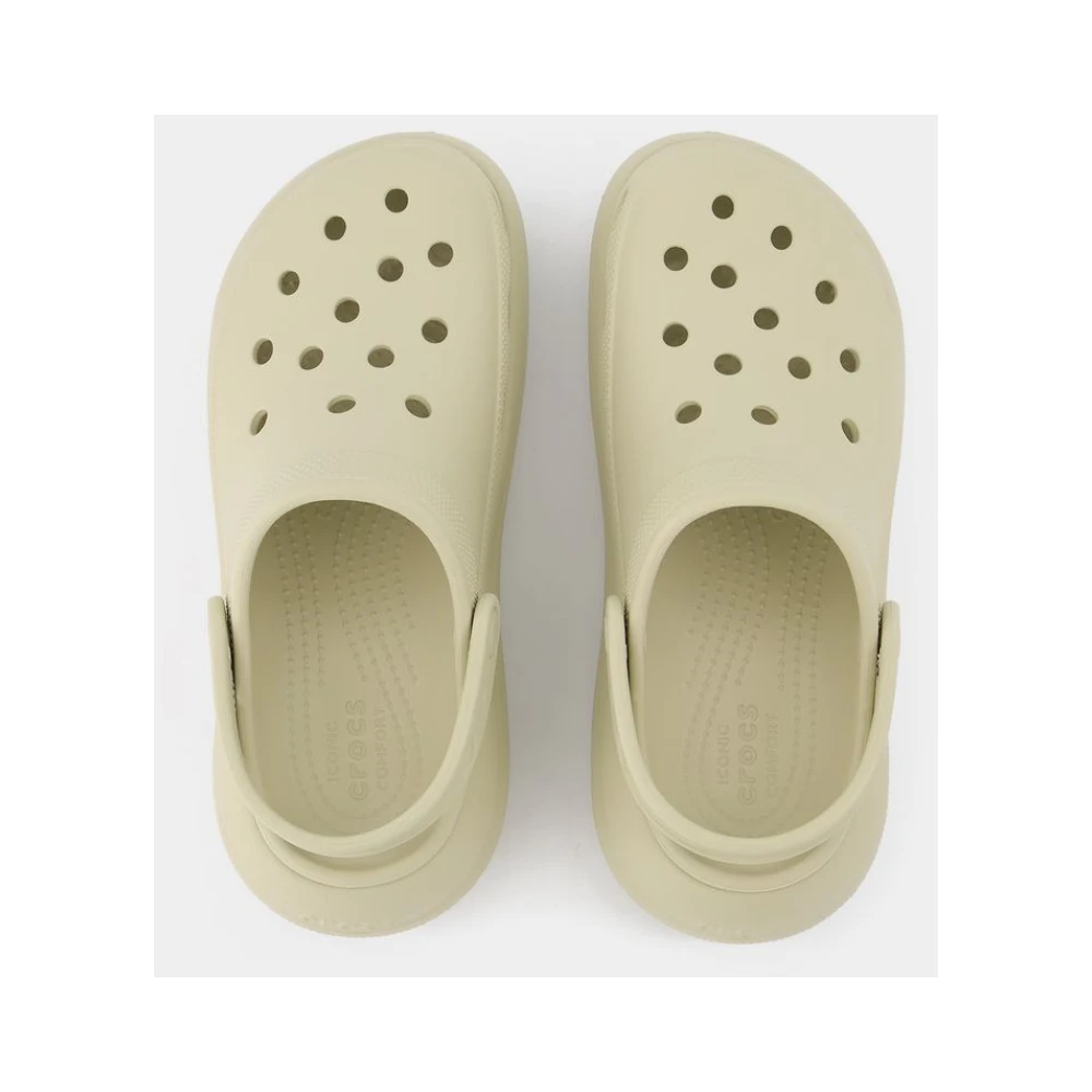 Crocs Dame Sko Beige 37 EU, - side b