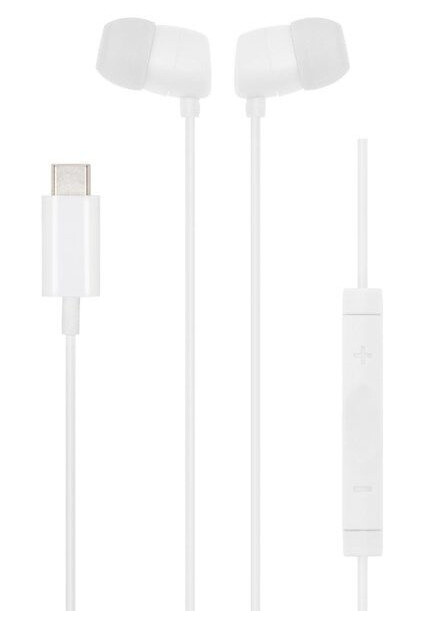 Linocell Bullets USB-C-hodetelefoner Hvit