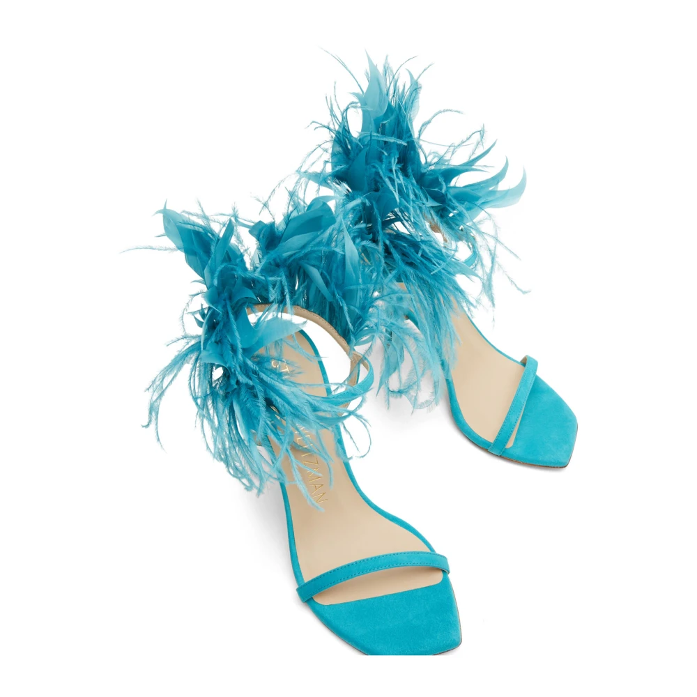 Stuart Weitzman Dame Sko Blå 37 EU, - side b