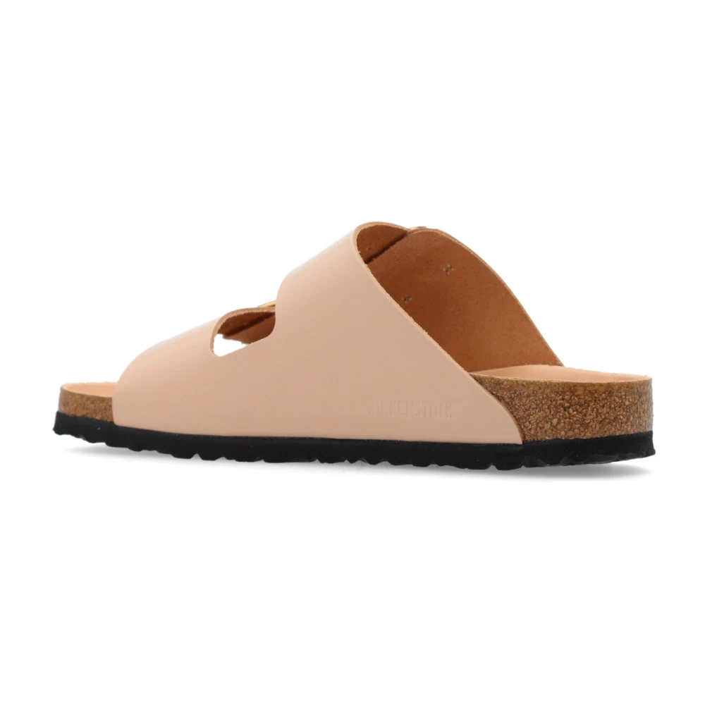 Birkenstock Sandaler Arizona BB Lena High Shine New Beige Hex Beige - side a