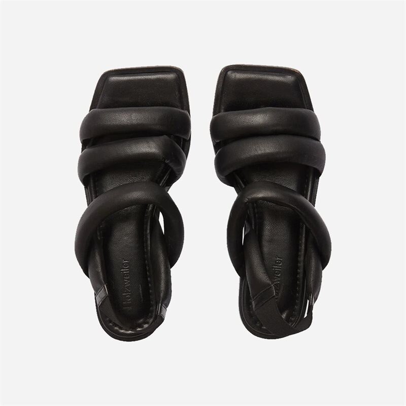 Holzweiler Kate Padded Sandal Black - side a