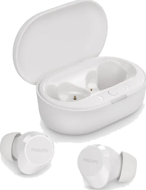 Philips Tat1209wt - True Wireless-Hodetelefoner Med Mikrofon - I Øret - Bluetooth - Hvit
