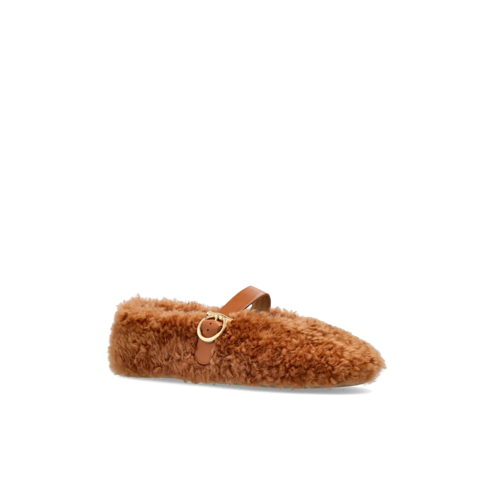 Ferragamo Dame Sko Brun 37 1/2 EU - side b
