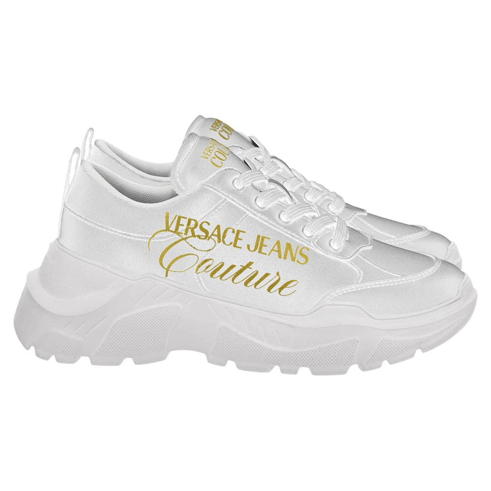 Versace Jeans Couture Dame Sko Hvit 38 EU, - main photo