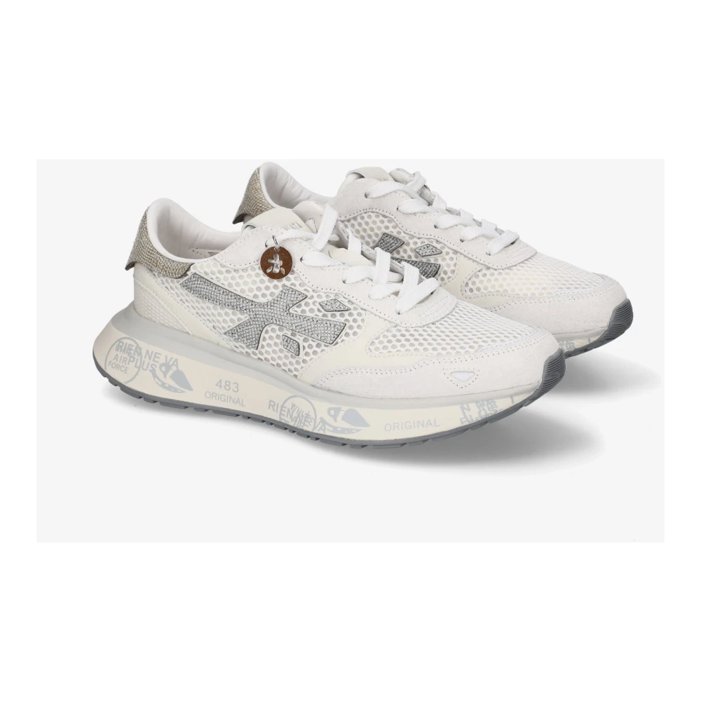 Premiata, Dame, Sko, Hvit, 39 EU, - side b