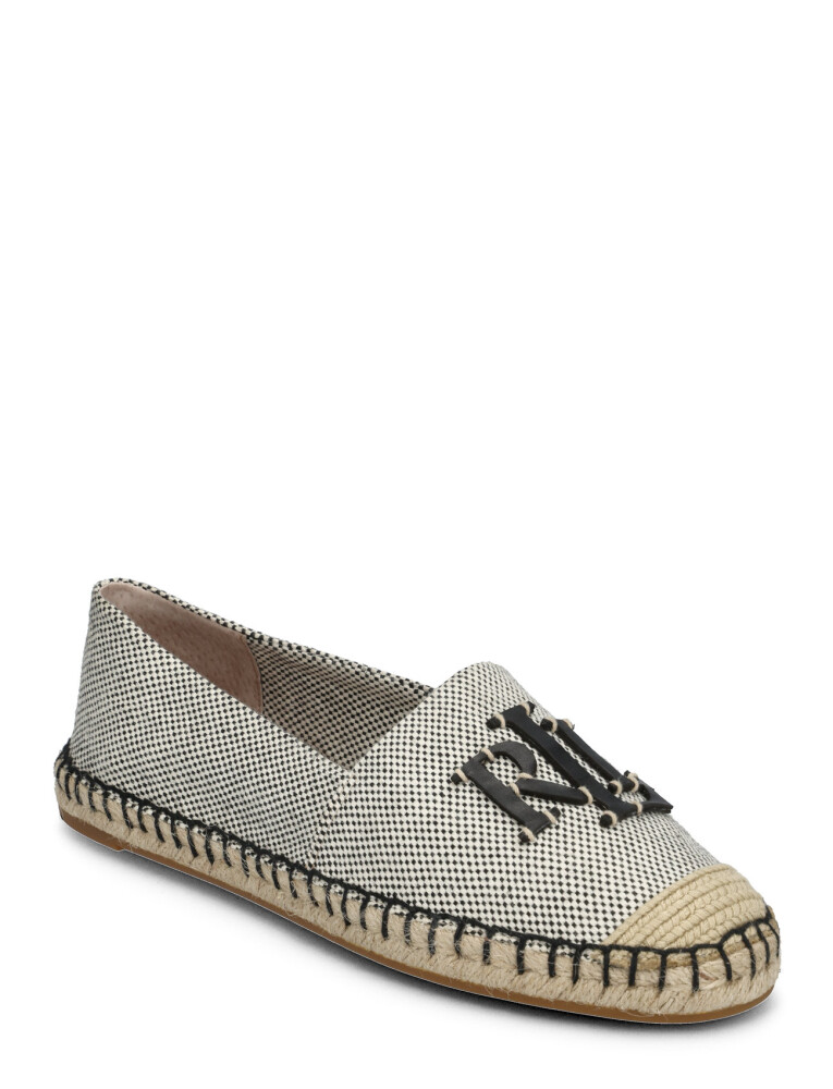 Lauren Ralph Lauren Cameryn Iii Canvas & Leather Espadrille - Black - 38 - main photo