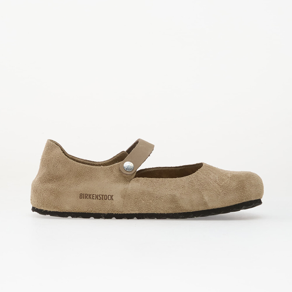 Joggesko Birkenstock Mantova Suede Leather Women Taupe EUR 41 - side b