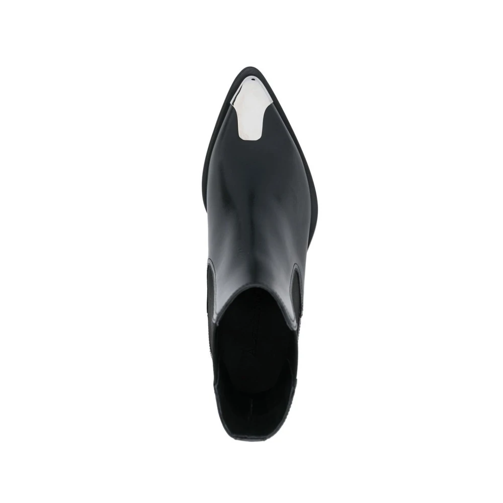 Alexander McQueen Dame Sko Svart 36 EU, - side b