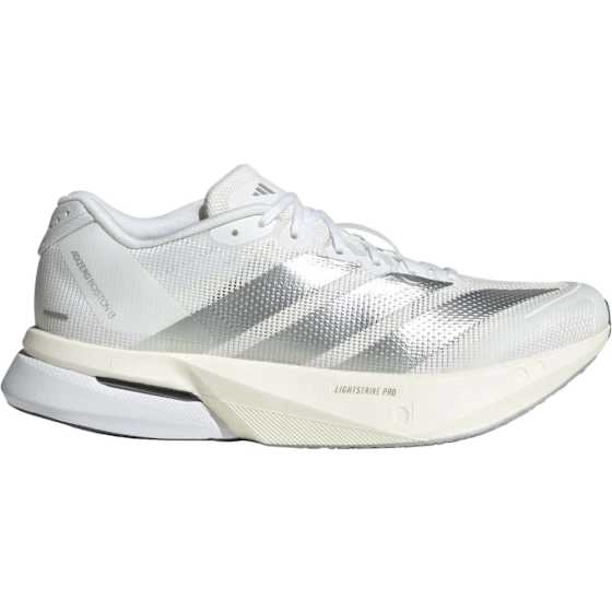 Adidas Women's Adizero Boston 13 Cloud White / Matte Silver / Dash Grey 38 2/3 - main photo