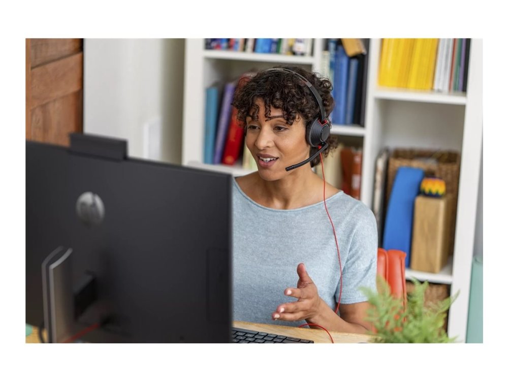 Poly Blackwire 5220 - Hodesett - On-Ear - Kablet - 3,5 Mm Jakk, Usb-C - Svart - Certified For Skype For Business, Zoom Certified, Certified For Microsoft Teams, Avaya Certified, Cisco Jabber Certified, Works With Chromebook Certified, Uc-Sertifisert