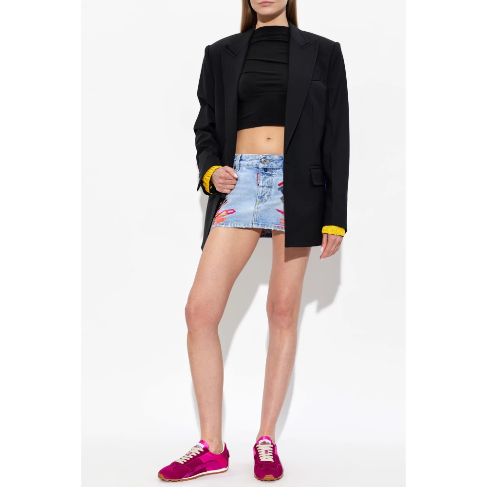 Dsquared2 Dame Sko Lilla 37 EU, - side b
