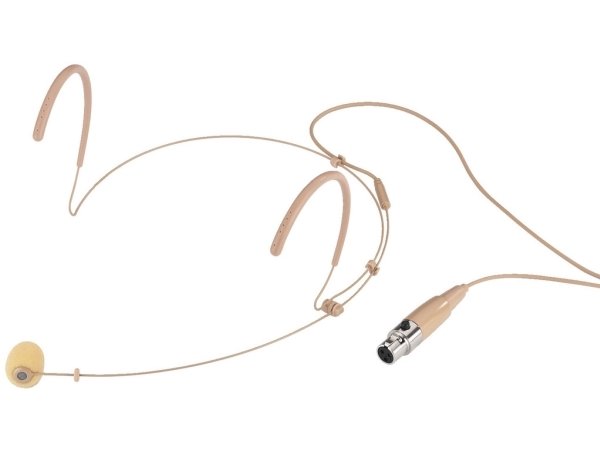 Monacor Hse-132/Sk, 50 - 16000 Hz, 2000 O, Koblet Med Ledninger (Ikke Trådløs), Mini Xlr (3-Pin), Beige, Dc