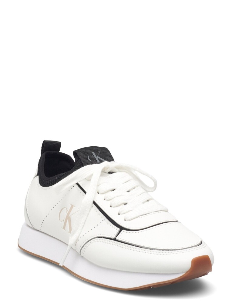 Calvin Klein Retro Runnr Sock Patch Lth   White   36 - main photo