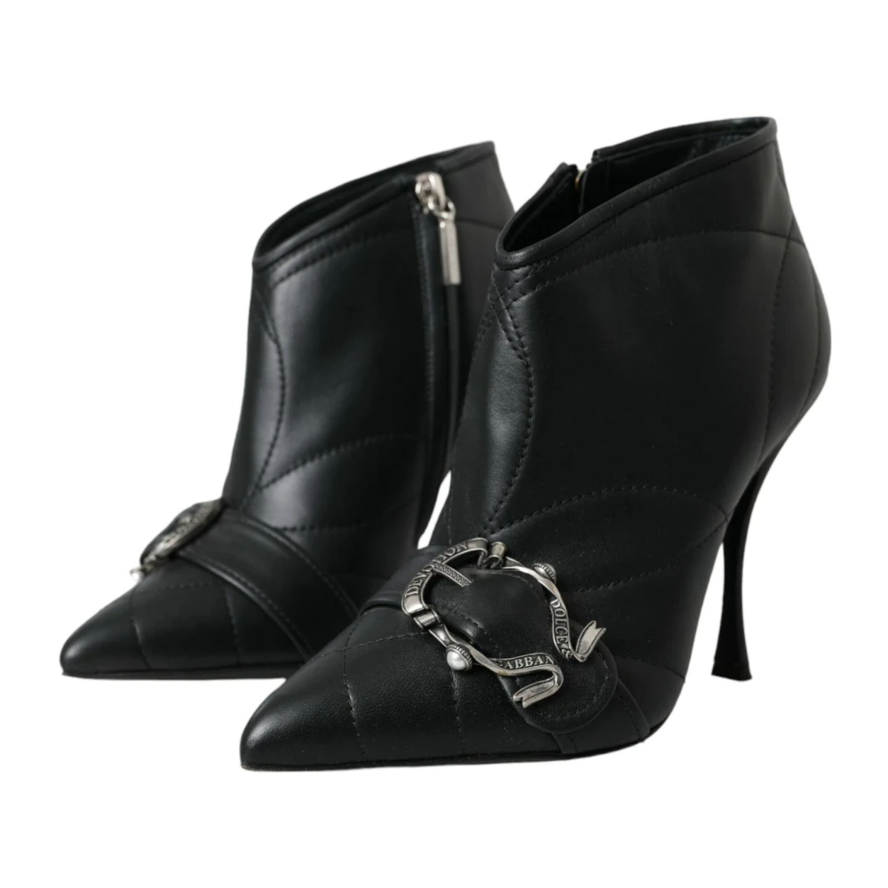 Dolce & Gabbana Dame Sko Svart 38 1/2 EU, - side a