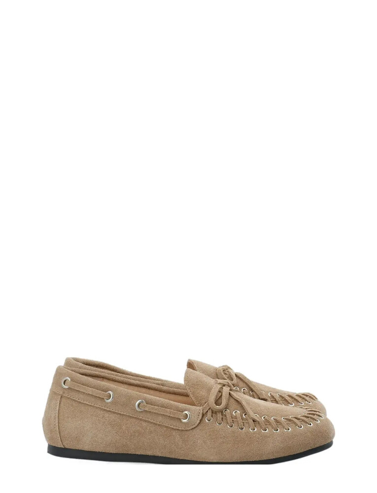 Bianco Biamarlene Moccassin Slipper Suede - Beige - 36 - main photo