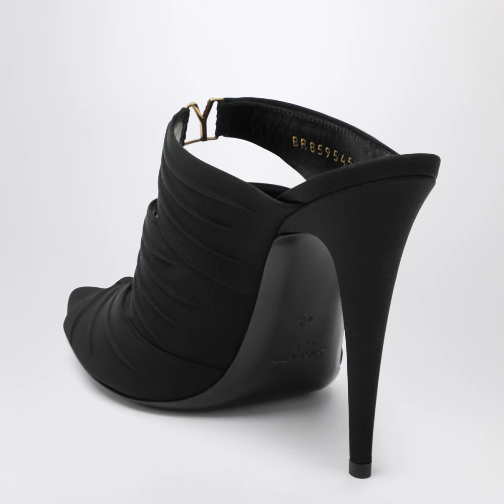 Saint Laurent Dame Sko Svart 36 EU, - side a