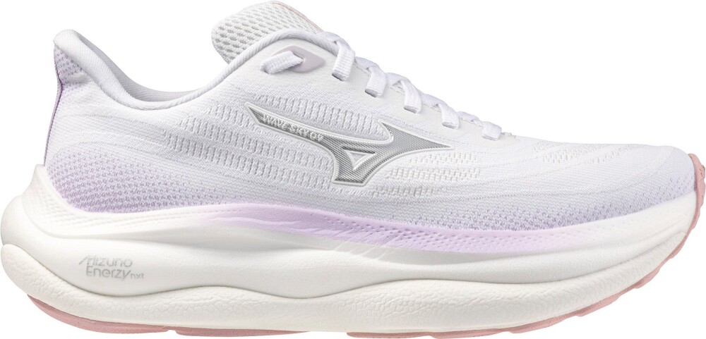 Mizuno Women"s Wave Sky 9 White/Silver/Orchid Petal 38 - main photo