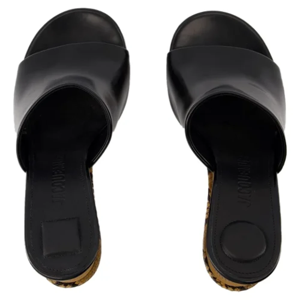 Jacquemus, Dame, Sko, Svart, 36 EU, - side b