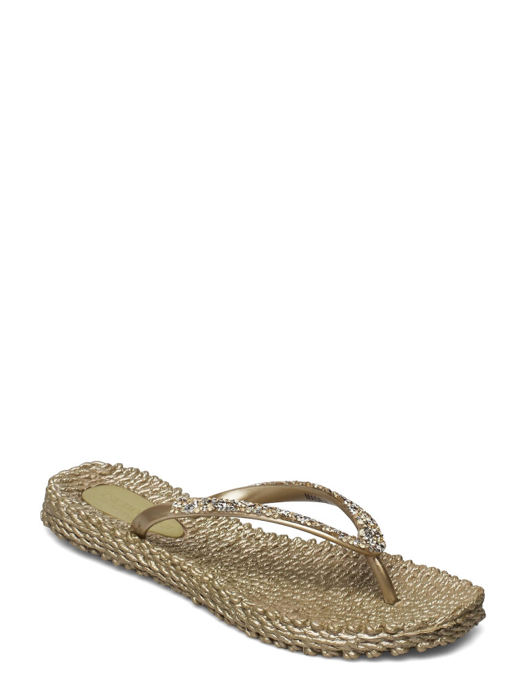 Ilse Jacobsen Flip Flops With Rhinestones - Green - 36 - main photo