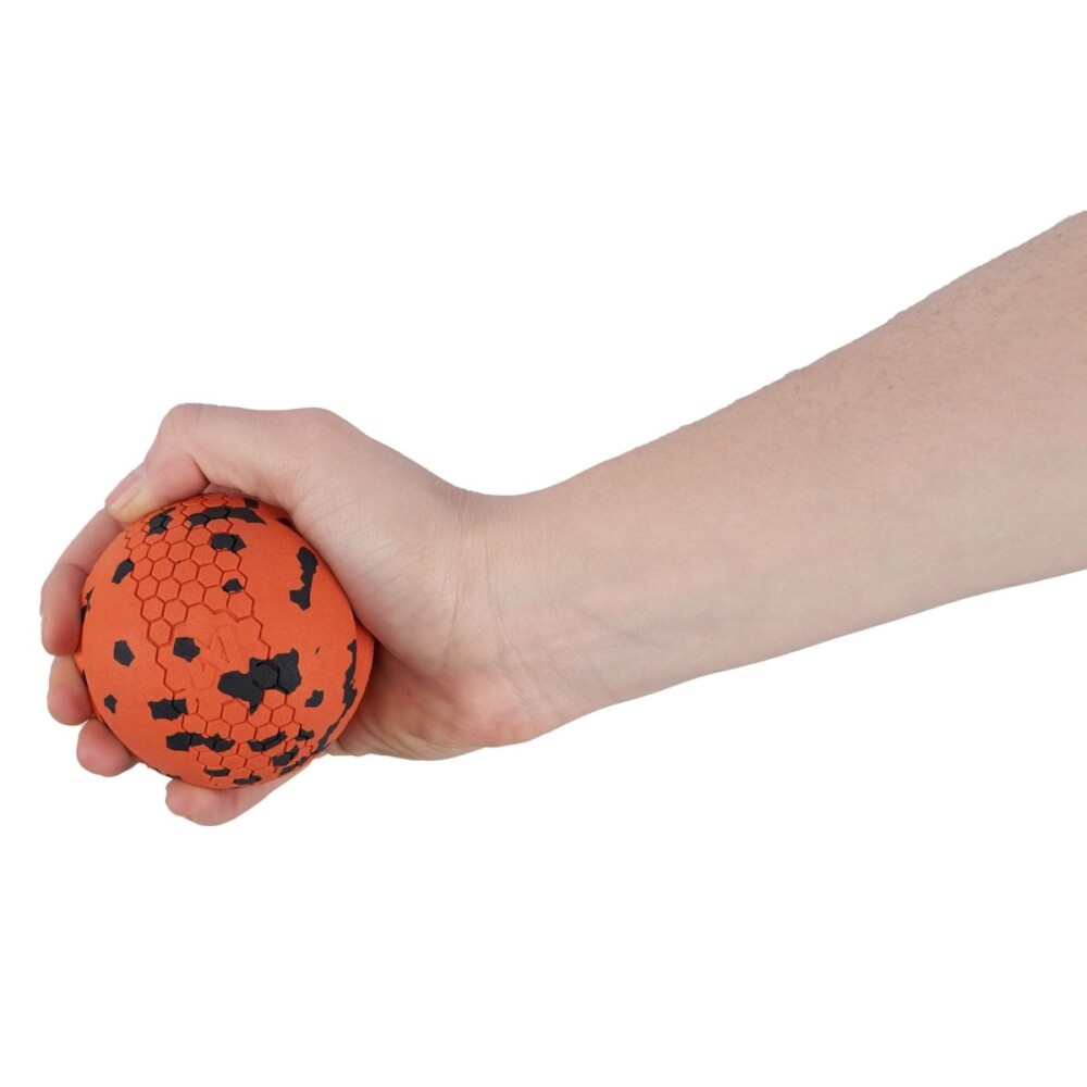 Non stop Dogwear Dog Ball 70x70 Orange/black 70X70 mm - side b