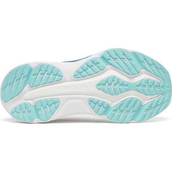 Saucony Women's Hurricane 25 White/navy 41 - side b