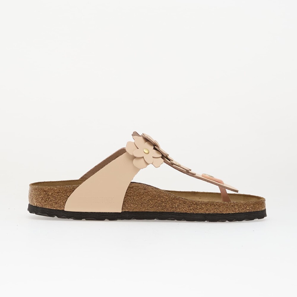 Joggesko Birkenstock Gizeh Flower Leather Women Light Rose EUR 41 - side b
