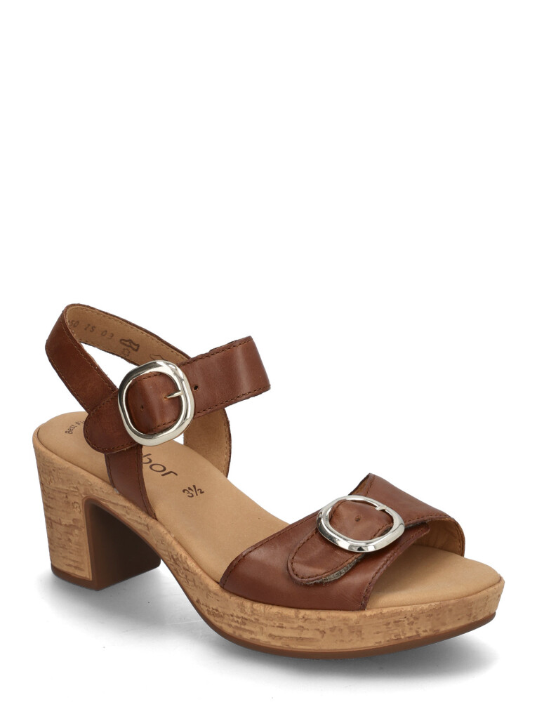 Gabor Ankle-Strap Sandal - Brown - 36 - main photo
