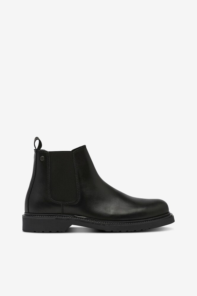 Jack & Jones   Boots jfwVauxhall Leather Chelsea Boot SN   Grå - main photo