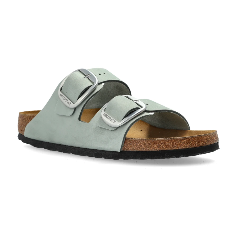 Birkenstock Sandaler Arizona Big Buckle LENB Grønn - side b
