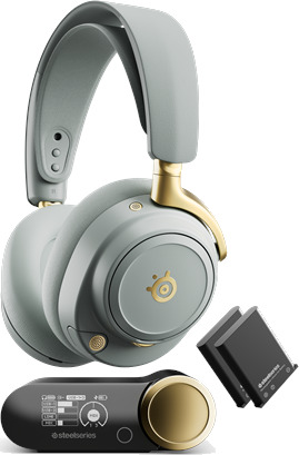 SteelSeries Arctis Nova Elite Sage Gold