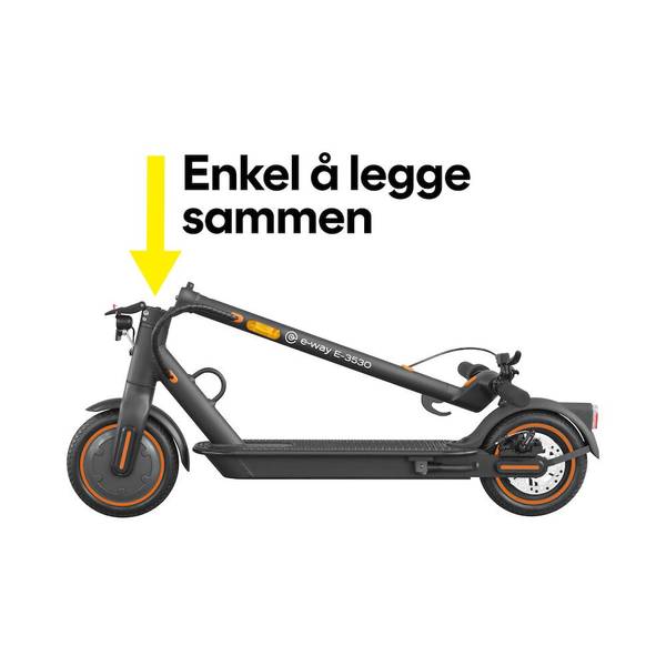 Wilfa E-Way E-3530 Elektrisk Sparkesykkel - side a