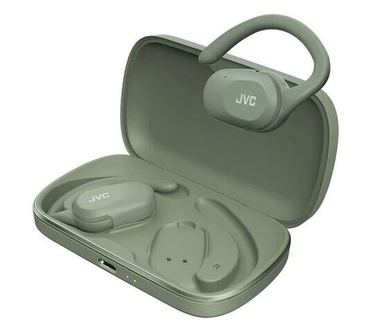 JVC Open Ear Nearphone True Wireless Headphones Green