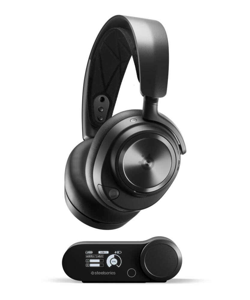 Steelseries Arctis Nova Pro Wireless Hodesett Stereo Svart