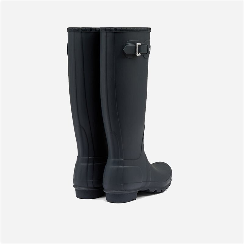 Hunter Womens Original Tall Boot Navy - side a