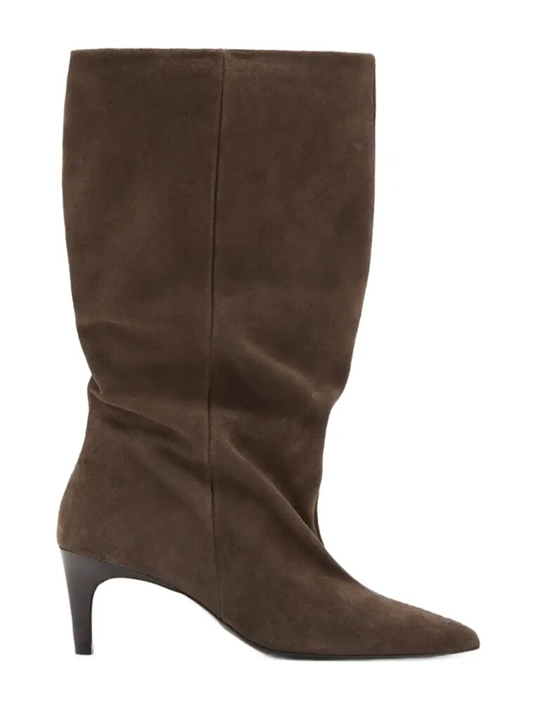 Mango Slouchy Suede Ankle Boot Brown 40 - main photo