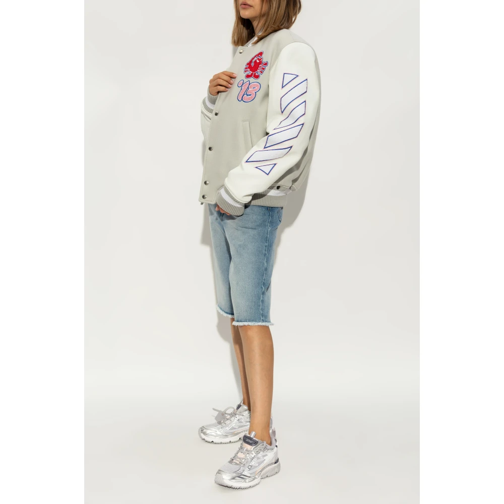 Off White Dame Sko Grå 40 EU - side a