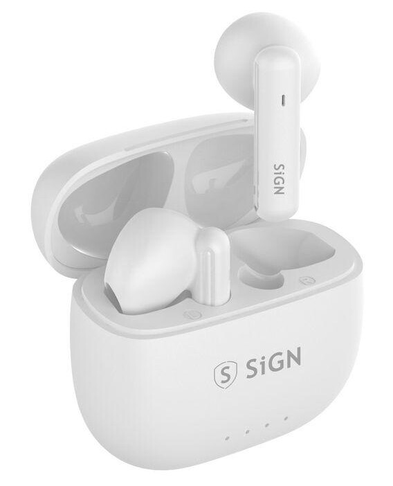SIGN Ultra Pods Wireless Earphones - White