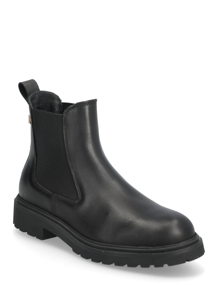 Tommy Hilfiger Th Leather Cleated Chelsea - Black - 37 - main photo