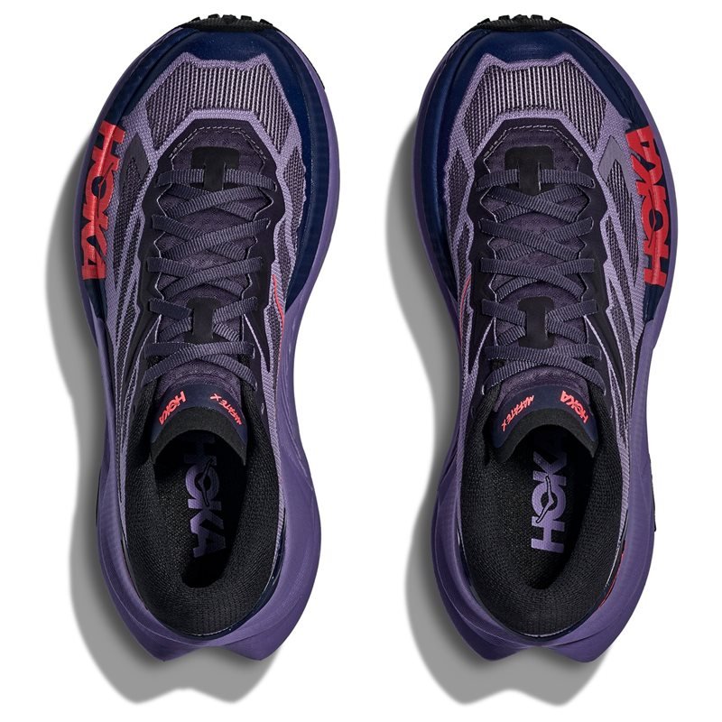 Hoka W Mafate X Berry Jam/Squid Ink - side a