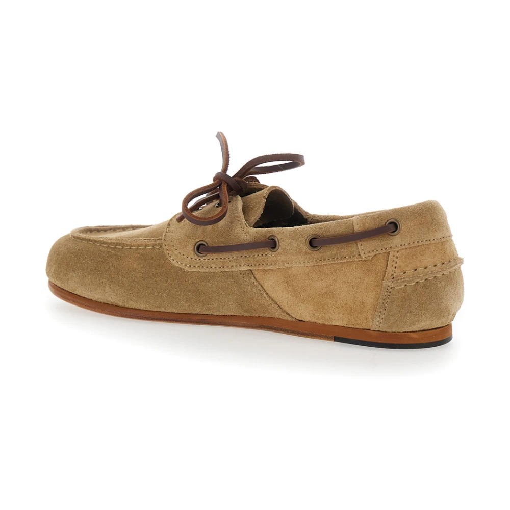 Sebago Dame Sko Beige 36 1/2 EU, - side a