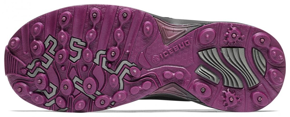 Icebug  Pace3 W BUGrip GTX Dame, B Black/DarkHibiscus, 40.5 - side a